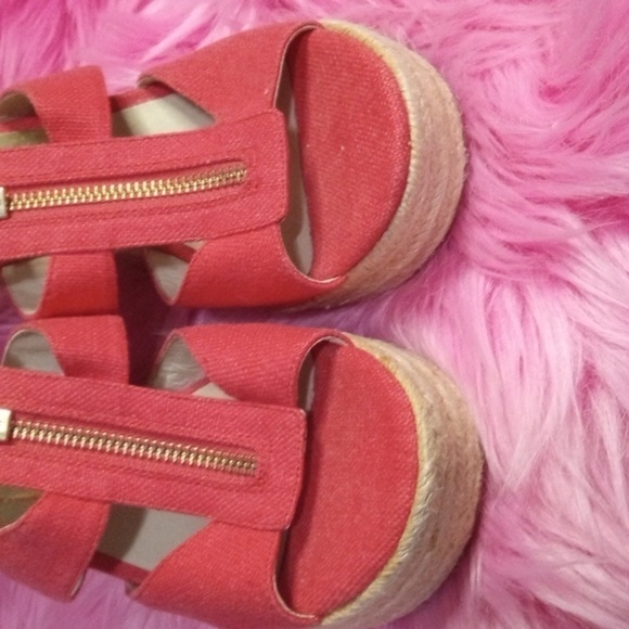 MICHAEL KORS DAMITA ESPADRILLE WEDGES - Picture 5 of 7